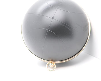 18cm Round Ball Box Purse Frame Clutch Bag Glue-In Purse Frame