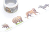 Retro Wide Washi Tape Zebra Tiger Lion Washi Tape 30mm x 5 Meters Roll