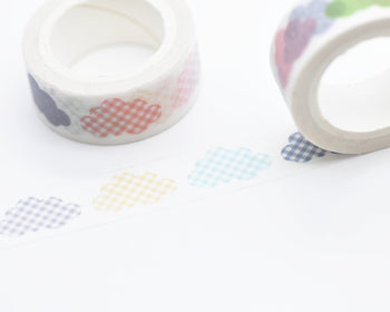 Cloud Washi Tape Paper Tape 15mm wide x 5 Meters A Roll