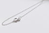 925 Sterling Silver Oval Cable Necklace Chain 18" Jewelry Making Silver/Platinum/Gold/Rose Gold