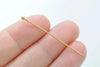 100 pcs Raw Brass Ball End Headpin Various Sizes Available
