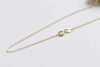 925 Sterling Silver Flat Oval Necklace Chain 18" Jewelry Making Silver/Platinum/Gold/Rose Gold