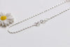 925 Sterling Silver Twisted Link Necklace Chain 16" 18" Silver/Platinum/Gold/Rose Gold