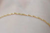 925 Sterling Silver Spiga Necklace Chain 16" 18" Width 1.2mm Silver/Platinum/Gold/Rose Gold