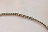 16ft (5m) of Antique Bronze Steel Curb Chain Unsoldered Link Size 2mm A1705