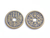 10 pcs Antiqued Bronze SUPER Thick Traditional Chinese Bagua Amulet Charms 25.5mm A924