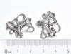 20 pcs of Antique Silver 3D Octopus Charms 21x24mm