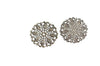 10 pcs Antique Bronze Filigree Flower Stampings 25mm A5973