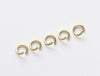 Bulk 1000pcs Raw Brass Jump Rings 3mm/4mm/5mm/6mm/7mm/8mm/9mm/10mm/12mm