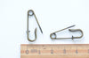 10 pcs Antique Bronze Small Kilt Pin Safety Pins Broochs 27mm A394