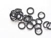 20 pcs Matte Black Jump Rings Size 10mm 17gauge A7513