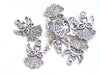 20 pcs of Antique Silver Angel Charms 14x20mm