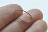 50 pcs Seamless Oval Rings Platinum White Gold Tone Gemetric Shapes