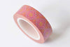 Vintage Flowers Washi Tape 15mm x 10M Roll A12401