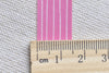 Pink Lines Stripes Adhesive Washi Tape 15mm Wide x 10M Roll A12458