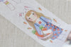 Lovely Girl Washi Tape 30mm x 5M Roll (1.2 inch x5.5 yards) A12236