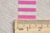 Pink Stripes Deco Adhesive Washi Tape 15mm Wide x 10M Roll A12542