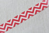 Red Chevron Wave Masking Washi Tape 15mm x 10M Roll A12770