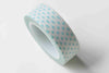 Blue Polka Dots Adhesive Washi Tape 15mm Wide x 10M Roll A12928