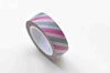 Colourful Stripes Deco Washi Tape 15mm Wide x 10M Roll A12935