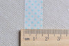 Blue Polka Dots Adhesive Washi Tape 15mm Wide x 10M Roll A12928