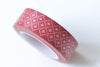 Red Self-Adhesive Washi Tape 15mm Wide x 10M Roll A13268