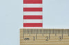 Red Stripes Deco Washi Tape 15mm Wide x 10M Roll A12262