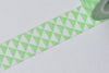 Cute Green Washi Tape 15mm x 10M  A13350