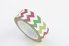 Colorful Chevron Washi Tape Scrapbooking Tape 15mm x 10M Long A12027