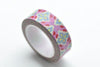 Flower Adhesive Washi Tape 15mm Wide x 10M Roll A12038