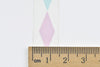 Rainbow Diamond Washi Tape 15mm wide x 10M long A12867