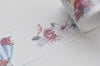 Swan Flowers Balloons Washi Tape 35mm Wide x 5M A12923