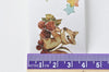 Retro Wide Washi Tape Bird Squirrel Bunny Masking Tape 40mm Wide x 5M Long A12944