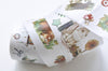 Retro Wide Washi Tape Bird Squirrel Bunny Masking Tape 40mm Wide x 5M Long A12944