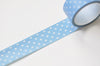 Blue Washi Tape Scrapbooking Supplies 20mm x 5M Roll A12552