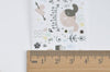 Cute Bear Washi Tape /Japanese Masking Tape/ Deco Tape  40mm wide x 5M long (1.6 inches X 5.5 yards) A10689