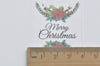 Flower Paper Tape Merry Christmas Happy Holiday Planner Washi Tape 40mm x 5M A10080