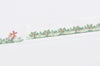 Merry Christmas Holiday Washi Tape 15mm Wide x 5M Roll A10621