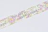 Flower Masking Washi Tape 15mm x 5M A10639