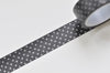 Cute Black Triangle Washi Tape 15mm x 10M Roll A10648