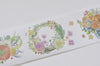 Retro Wide Washi Tape Flower Masking Tape 30mm x 3M A12347