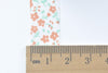 Fancy Floral Design Washi Tape 15mm Wide x 5 Meters Roll A10589