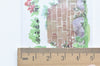 Wide Washi Tape Garden Flower Masking Tape 50mm x 3M A10624