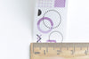 Purple Washi Tape 25mm Wide x 5 Meters (approx. 1" x 5.5 yards )  A12287