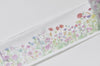 Colorful Flower Washi Tape Japanese Masking Tape 30mm wide x 5M Roll A12008