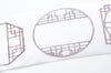 Retro Windows Washi Tape Wide Scrapbooking Tape 50mm wide x 3M Roll A12398