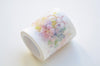 Flower Washi Tape IIris Japonica Thunb Wide Flower Masking Tape 40mm x 5M Roll A12404