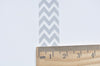 Silver Grey Chevron Washi Tape Scrapbooking Tape 15mm Wide x 5M Roll A12752