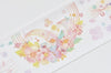 Flower Wide Adhesive Planner Washi Tape 40mm Wide x 5M Roll A12404