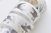 Retro Wide Washi Tape Bird Flower Masking Tape 25mm Wide x 3M Long A12171